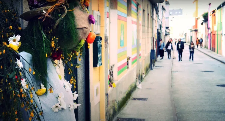 Imagen de archivo de un Maio en el barrio de Canido, Ferrol