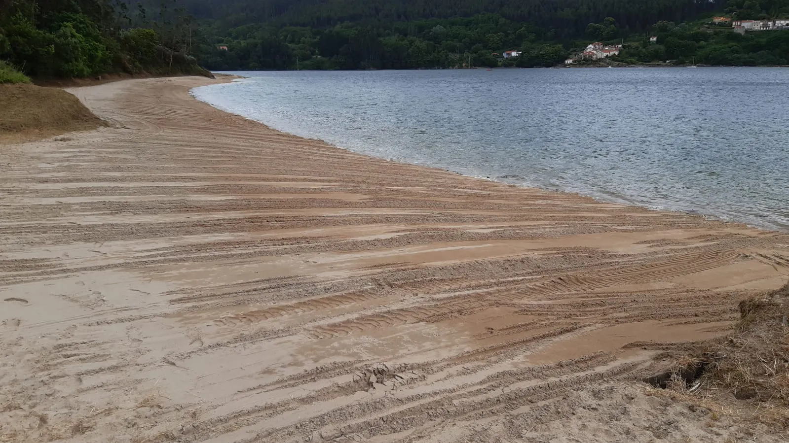Praia de Bestarruza, en Mugardos
