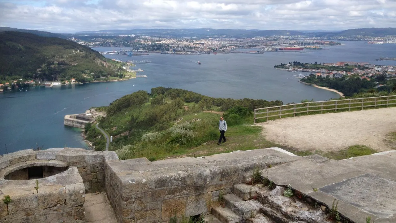 Imagen de la ría de Ferrol