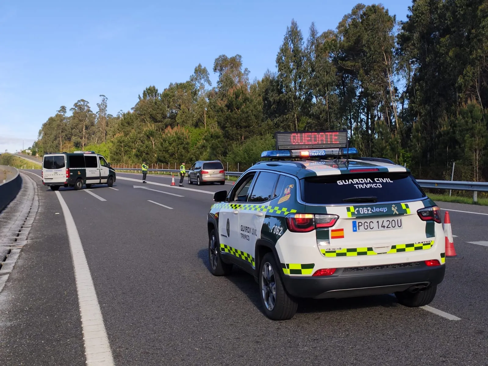 Control de la Guardia Civil