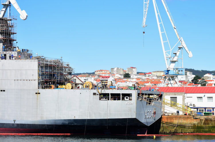 Archivo - Trabajos en los astilleros de Ferrol