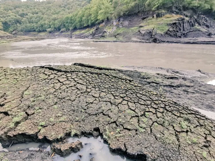 Durante el pasado mes de octubre la turbidez del río impidió su consumo en Pontedeume | COLECTIVO TERRA