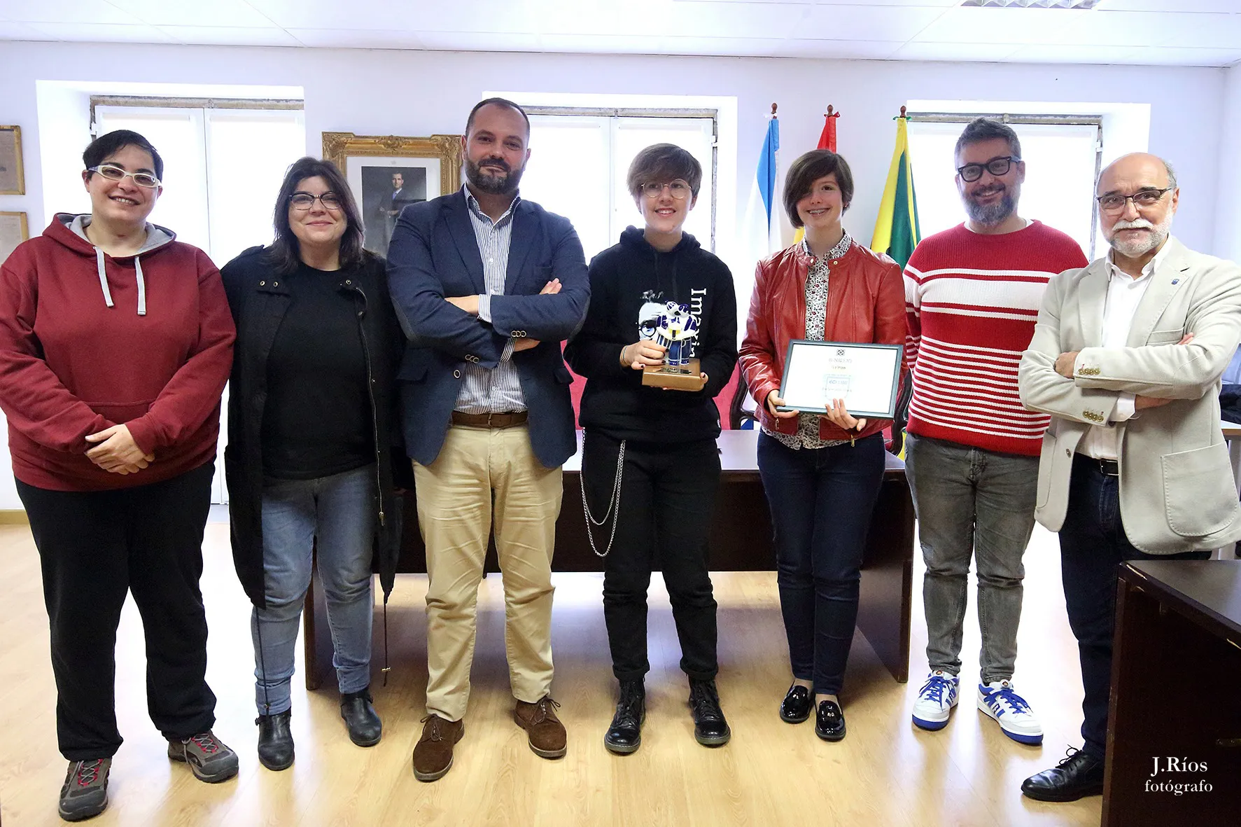 Foto da entrega de premios da anterior edición