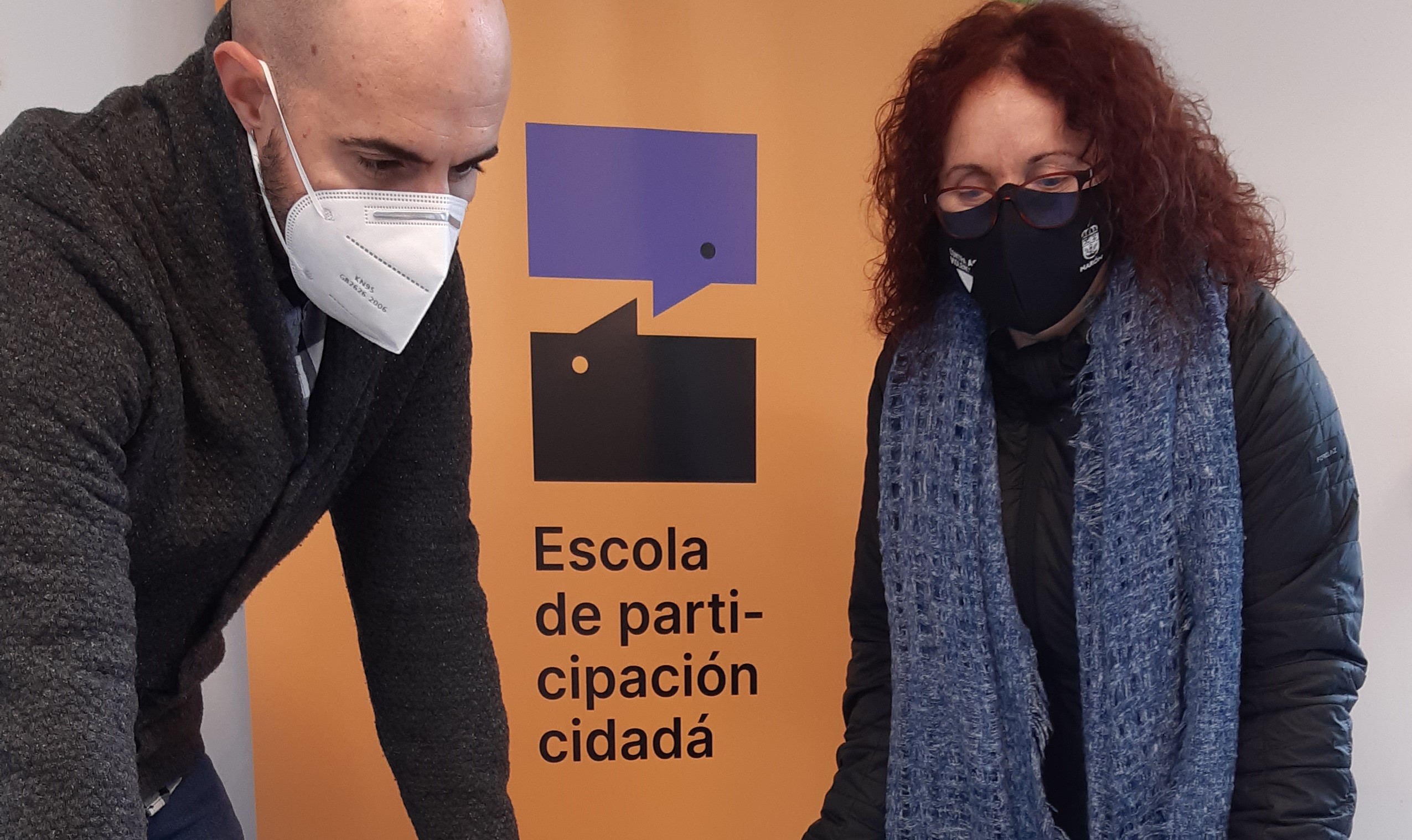 La concejala delegada del área de Participación Ciudadana, Catalina García, en el nuevo punto de atención municipal