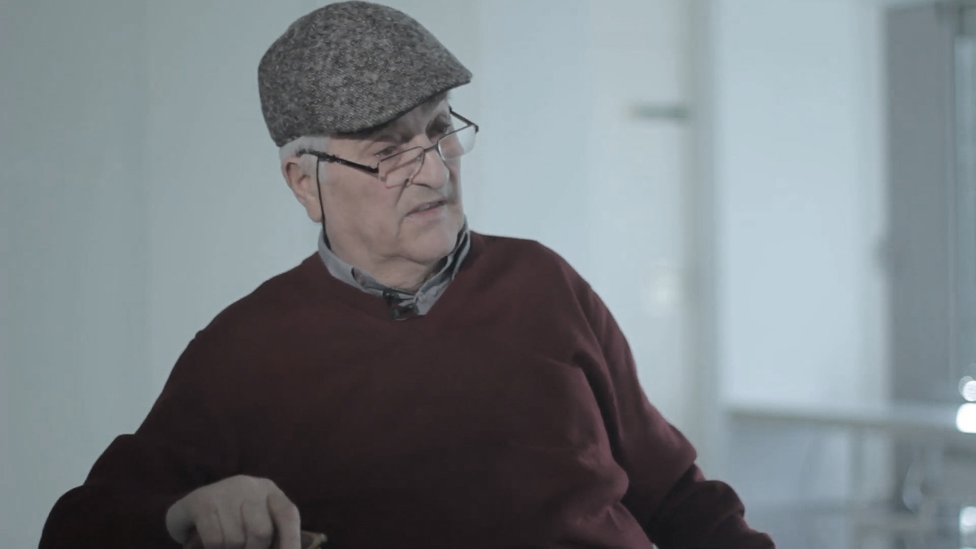 Fotograma del documental "Fernando Miramontes. Unha ollada de gavilán"