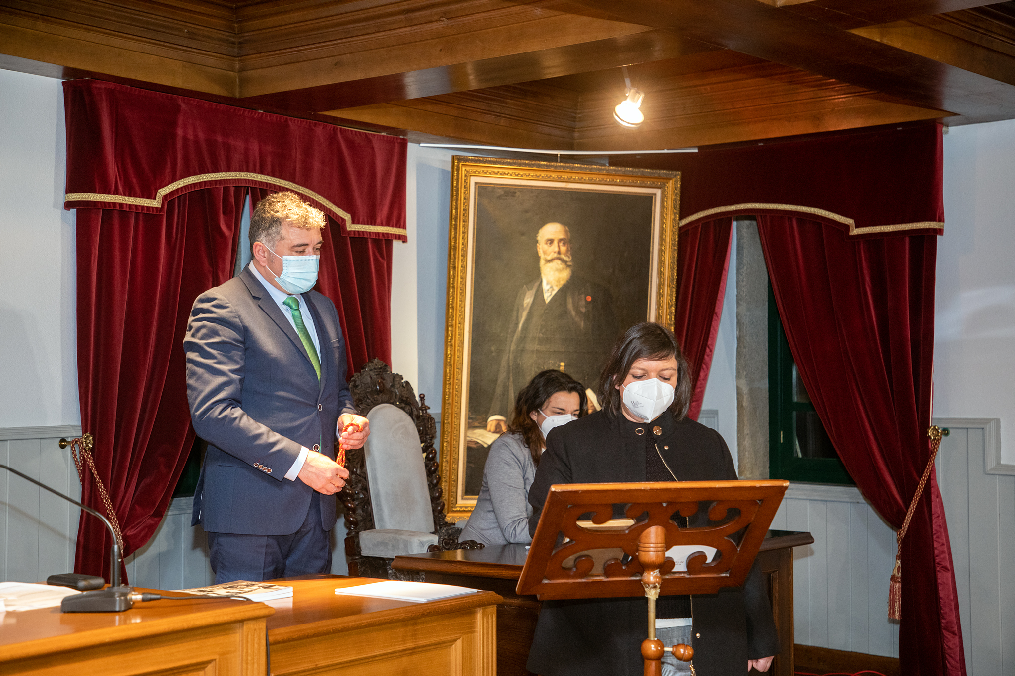 María Dolores Lamelas fue una de las ediles que tomó posesión en el último pleno