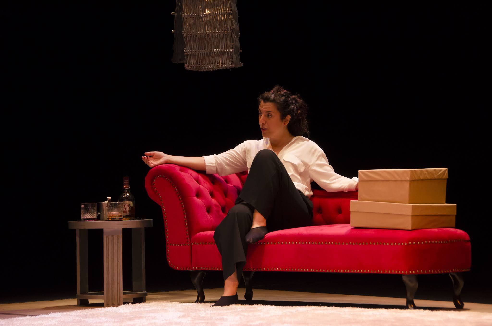La actriz María Ángeles Iglesias protagoniza “Crónica dunha heterosexual insatisfeita”