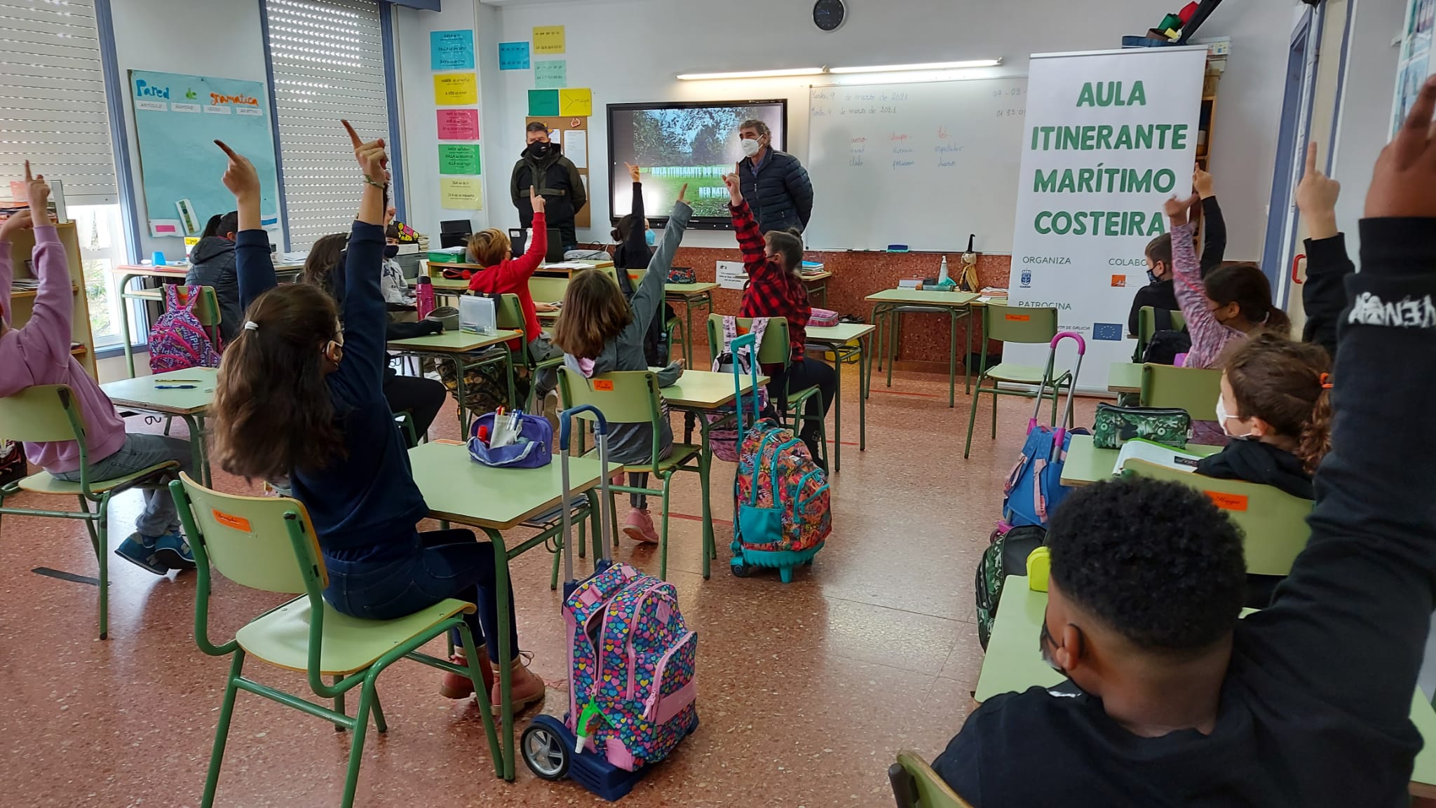 Diez centros educativos de Narón participaron en el programa