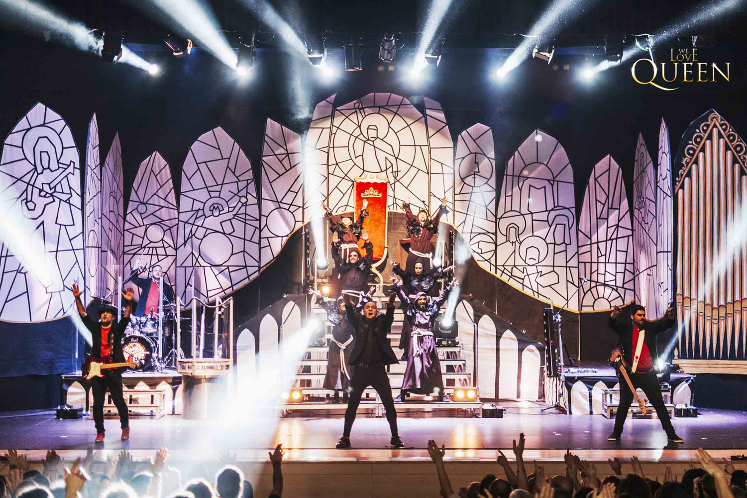 El espectáculo We love Queen homenajea a la mítica banda británica