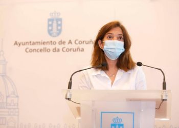 La alcaldesa de A Coruña, Inés Rey.