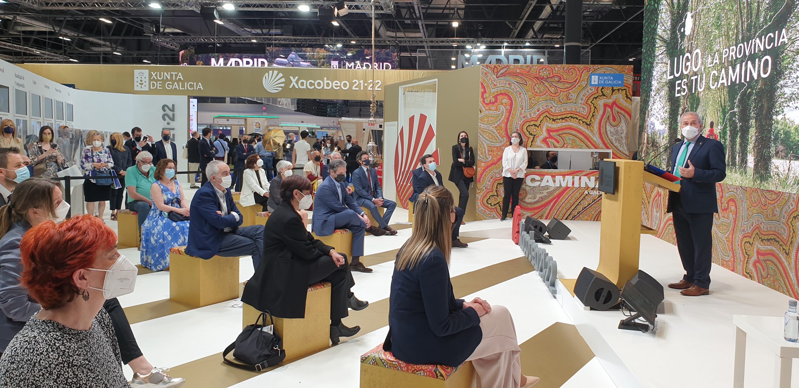 Tomé Roca hablando en FITUR | DIPUTACIÓN DE LUGO
