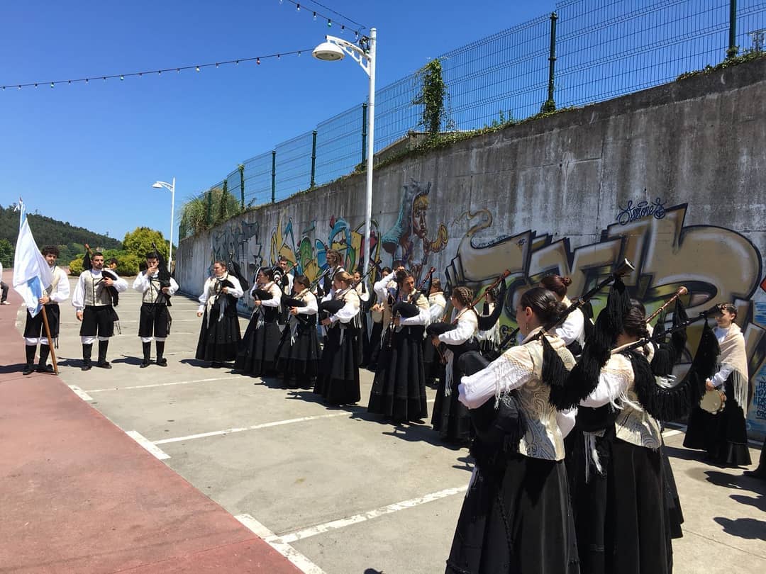 El broche final lo pondrá la Escola de Gaitas de Ortigueira