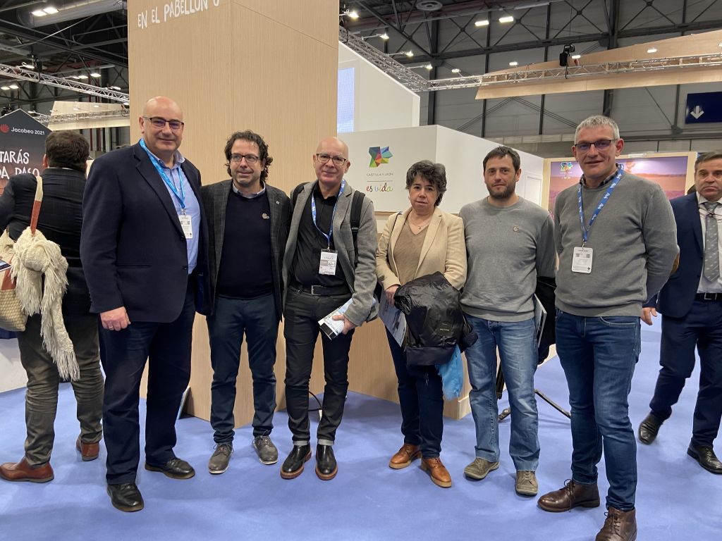 Presentación del proyecto de Geoparque en Fitur en 2019