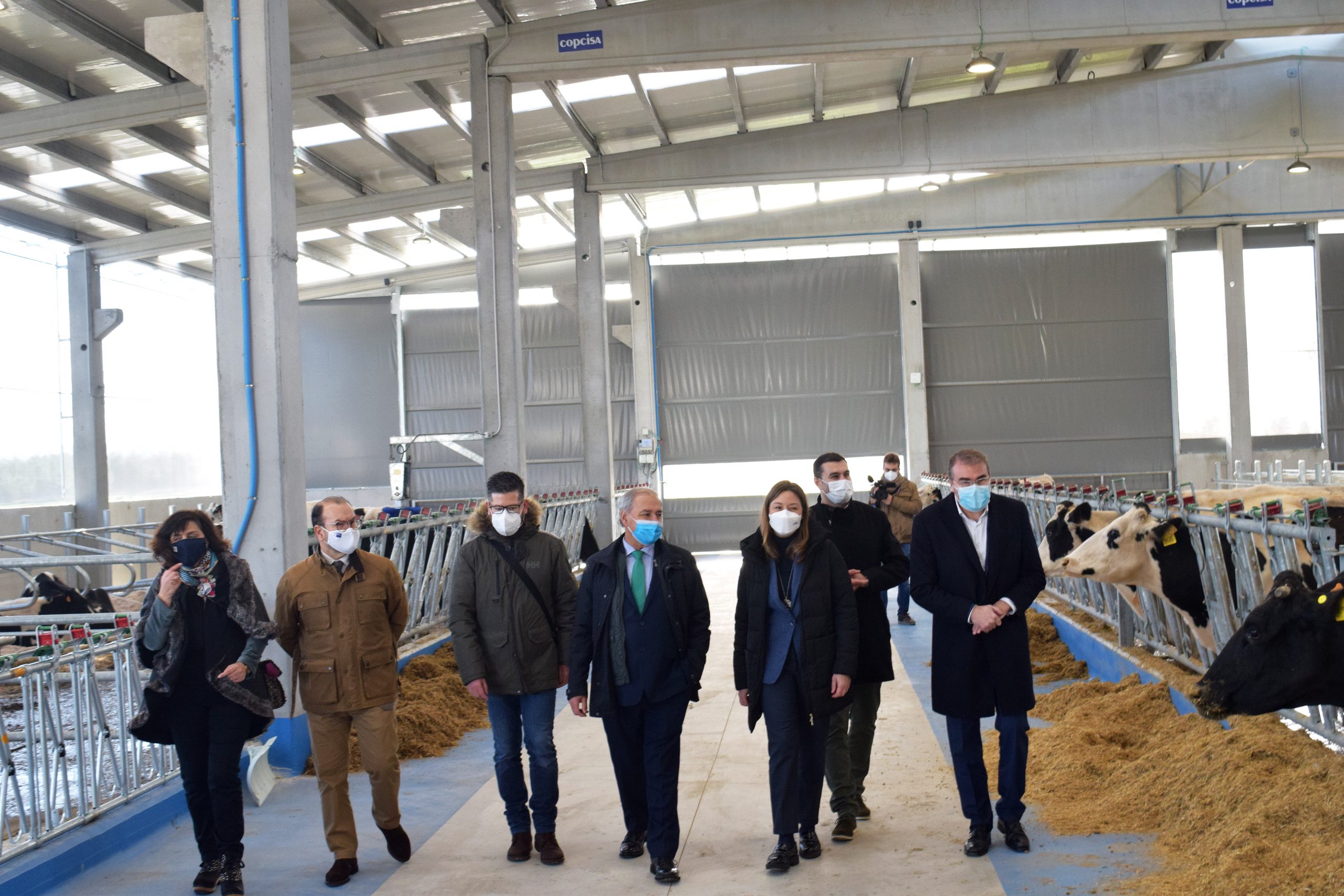 Imagen de archivo de la inauguración de la granja. | DEPUTACIÓN DE LUGO