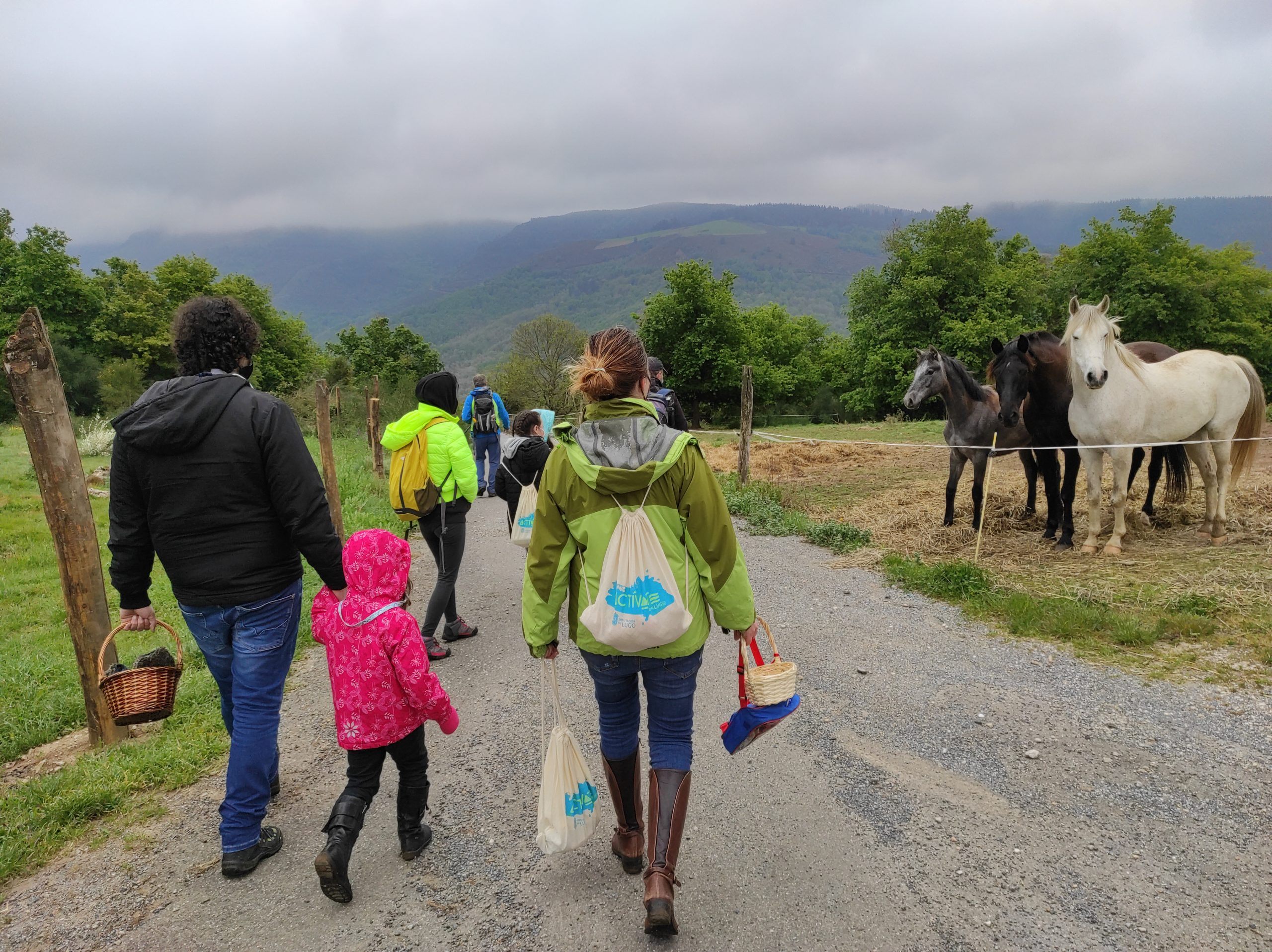 Participantes en el primer fin de semana del programa Actívate | DIPUTACIÓN DE LUGO