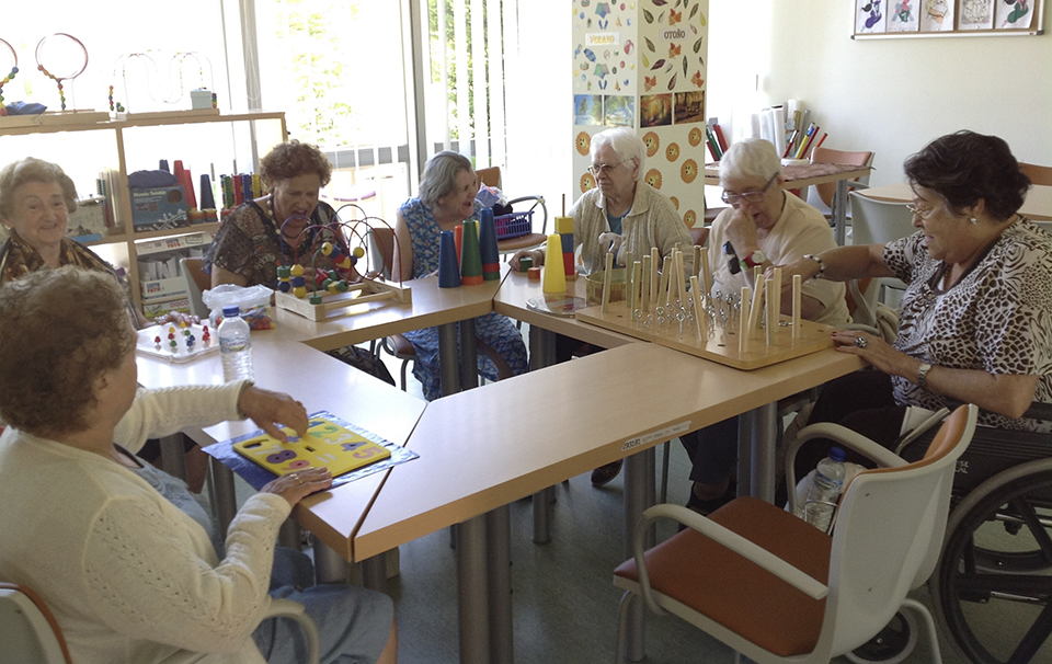 Taller terapéutico para personas con alzheimer