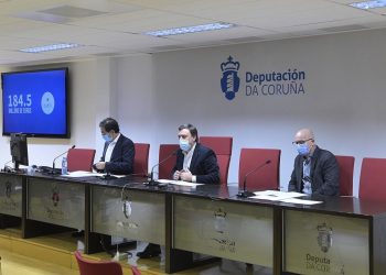 Pleno de la Diputación de A Coruña.