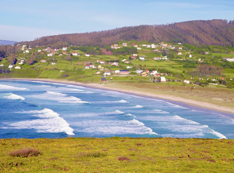 Playa de Pantín, uno de los atractivos sugeridos.