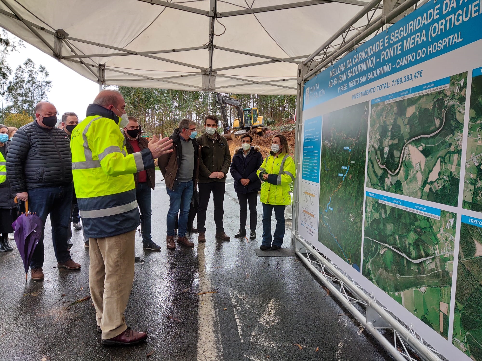 Se actuará en 18 kilómetros, rectificando las curvas de radio reducido y ampliando la calzada para poner un tercer carril de adelantamiento