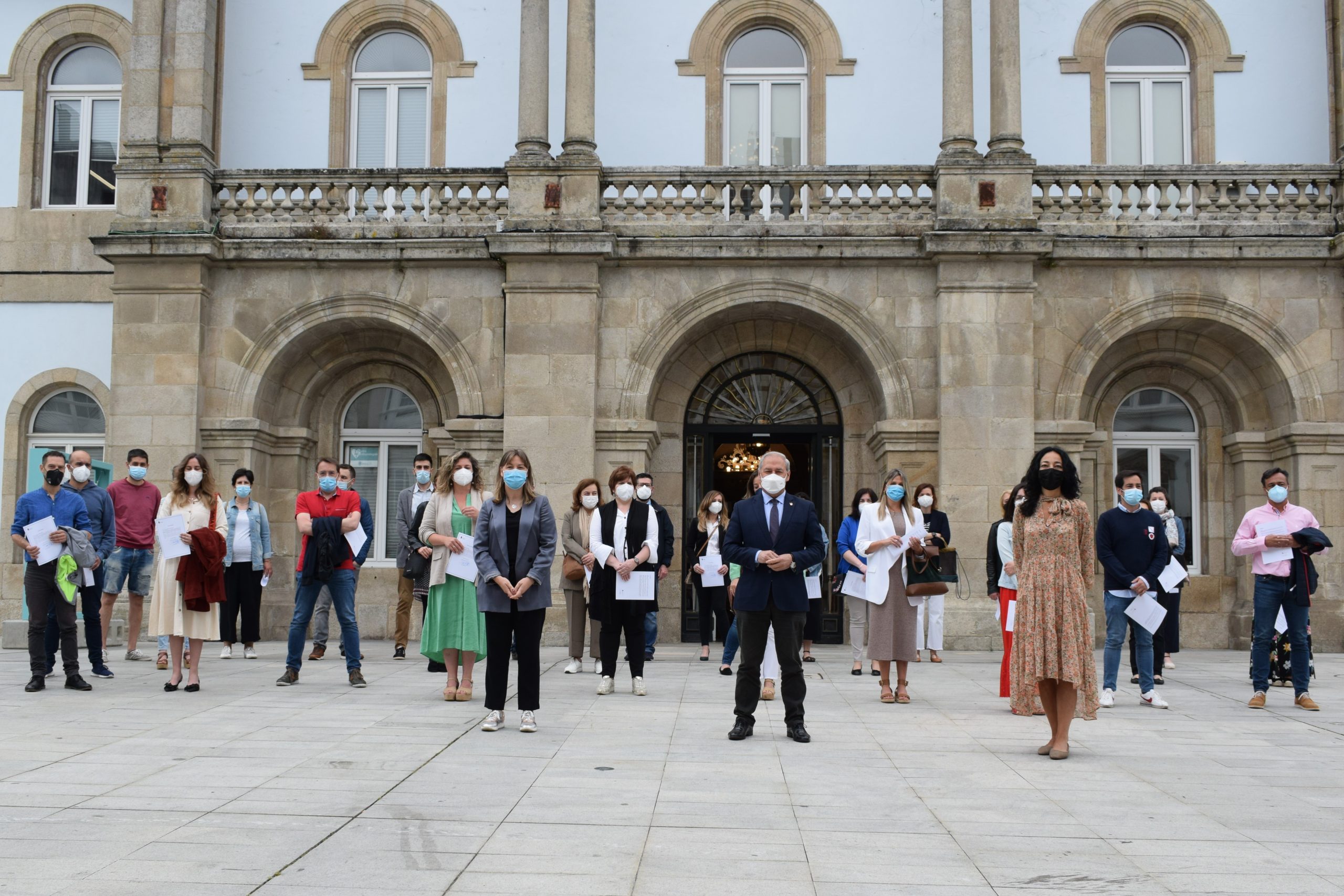 Debido al contexto sanitario, el resto de diplomas serán entregados el jueves. | DIPUTACIÓN DE LUGO