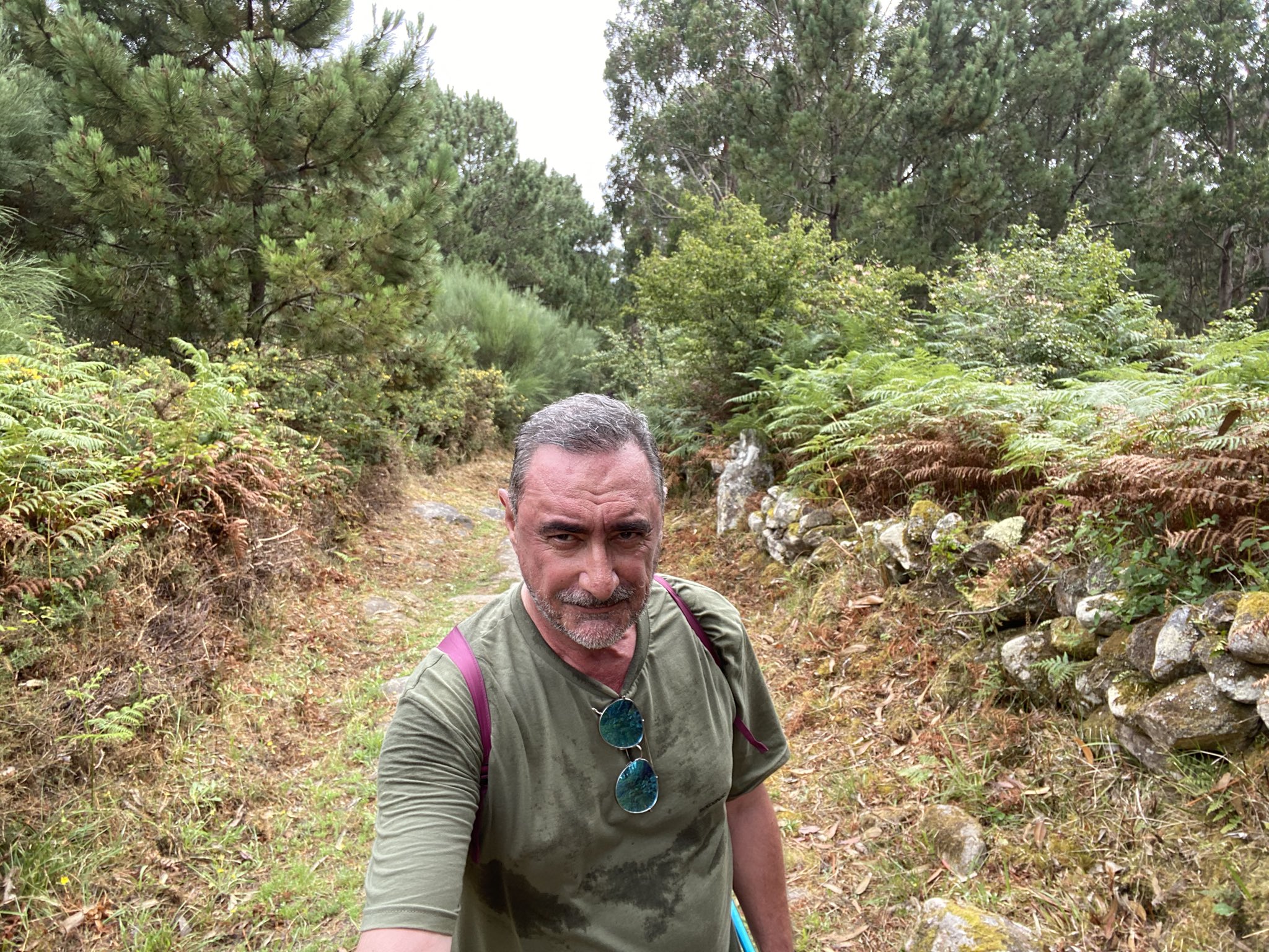 Carlos Herrera haciendo un camino | CARLOS HERRERA