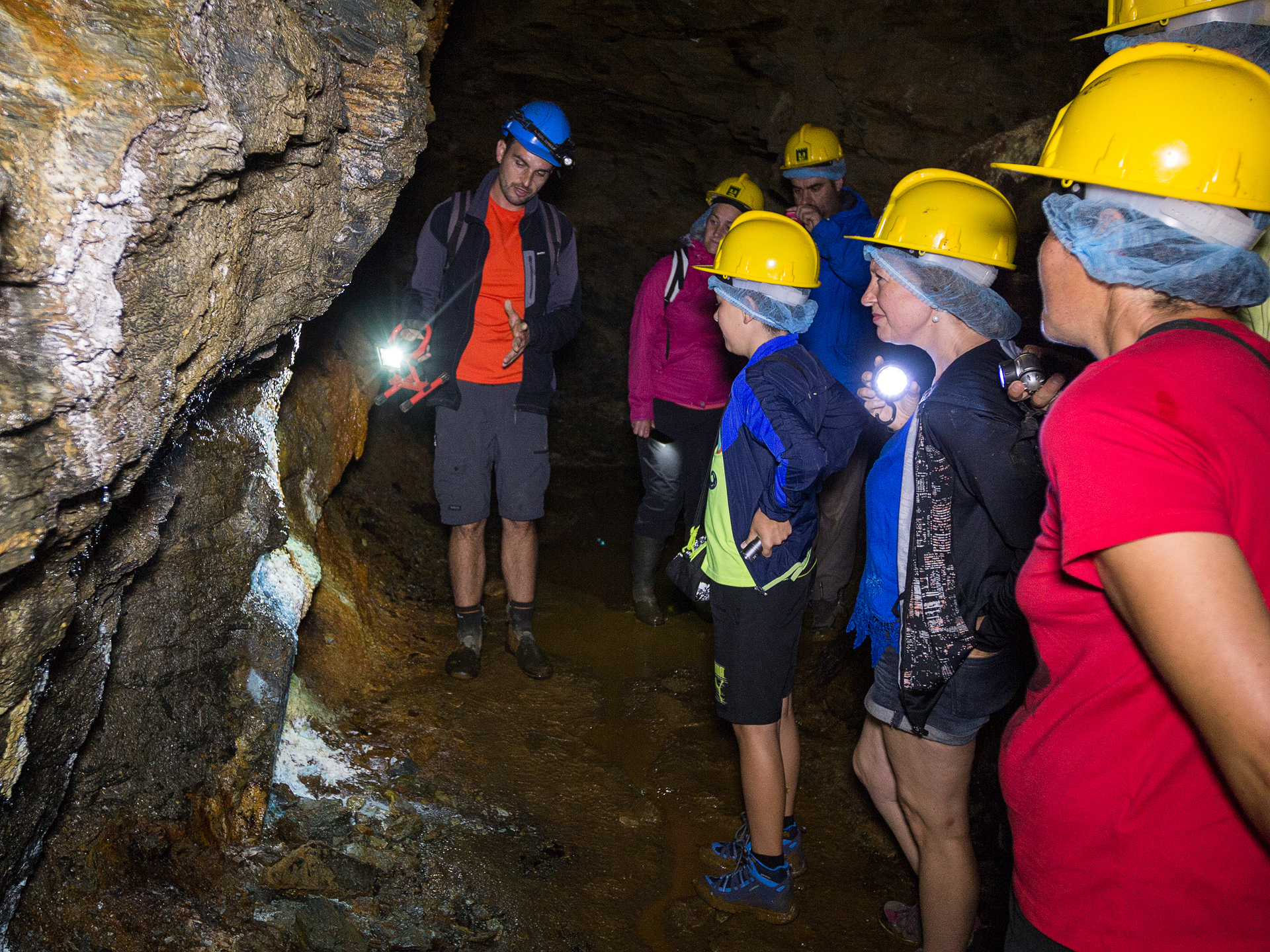 Grutas y minas forman parte de estos itinerarios