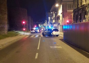 Los agentes detuvieron al vehículo al detectar una conducción extraña.