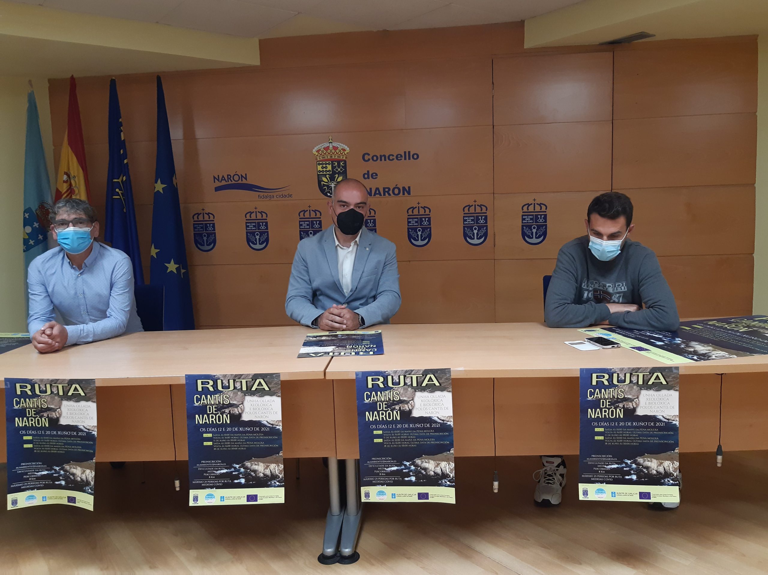 Presentación de la ruta Cantís de Narón
