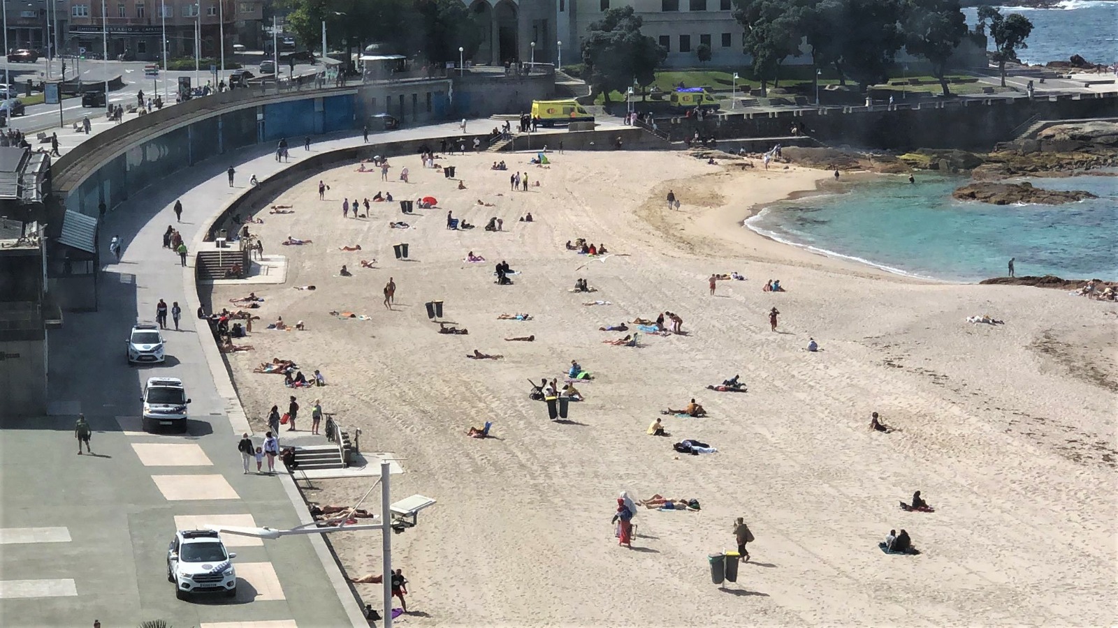 Playa de Riazor | POLICÍA LOCAL