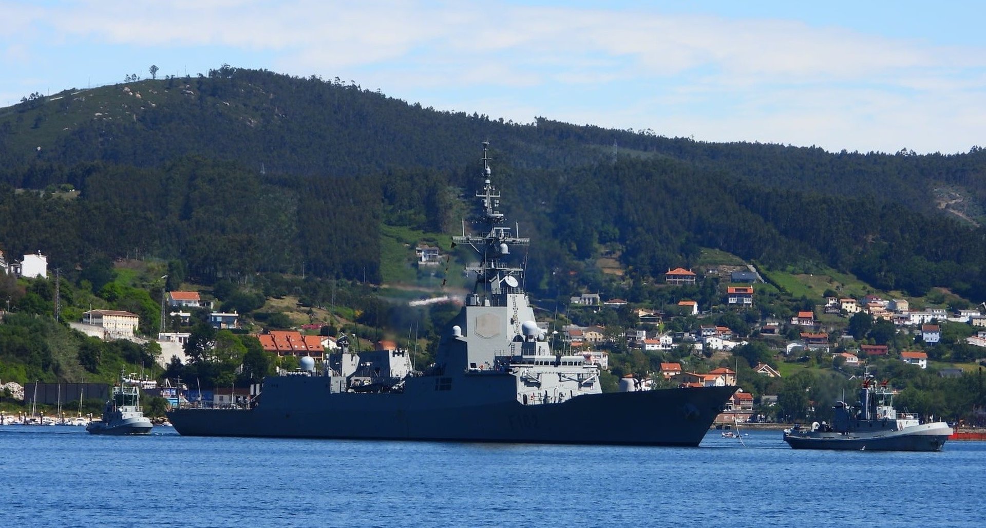 La fragata, con base en Ferrol, tiene una dotación de 150 personas |
JOSÉ R. MONTERO