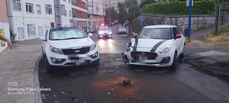 Imagen del incidente cedida por la Policía Local de Lugo a Europa Press.