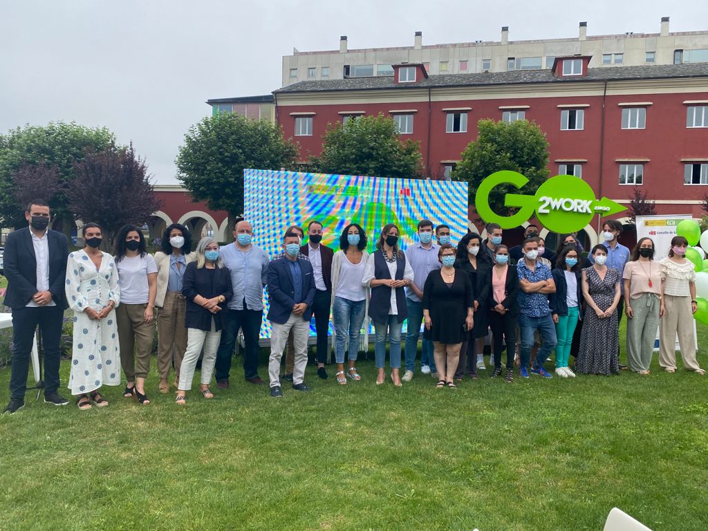 Los emprendedores en la presentación de sus iniciativas. | CONCELLO DE LUGO