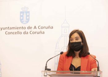 La alcaldesa de A Coruña, Inés Rey, comparece ante los medios | CONCELLO DA CORUÑA