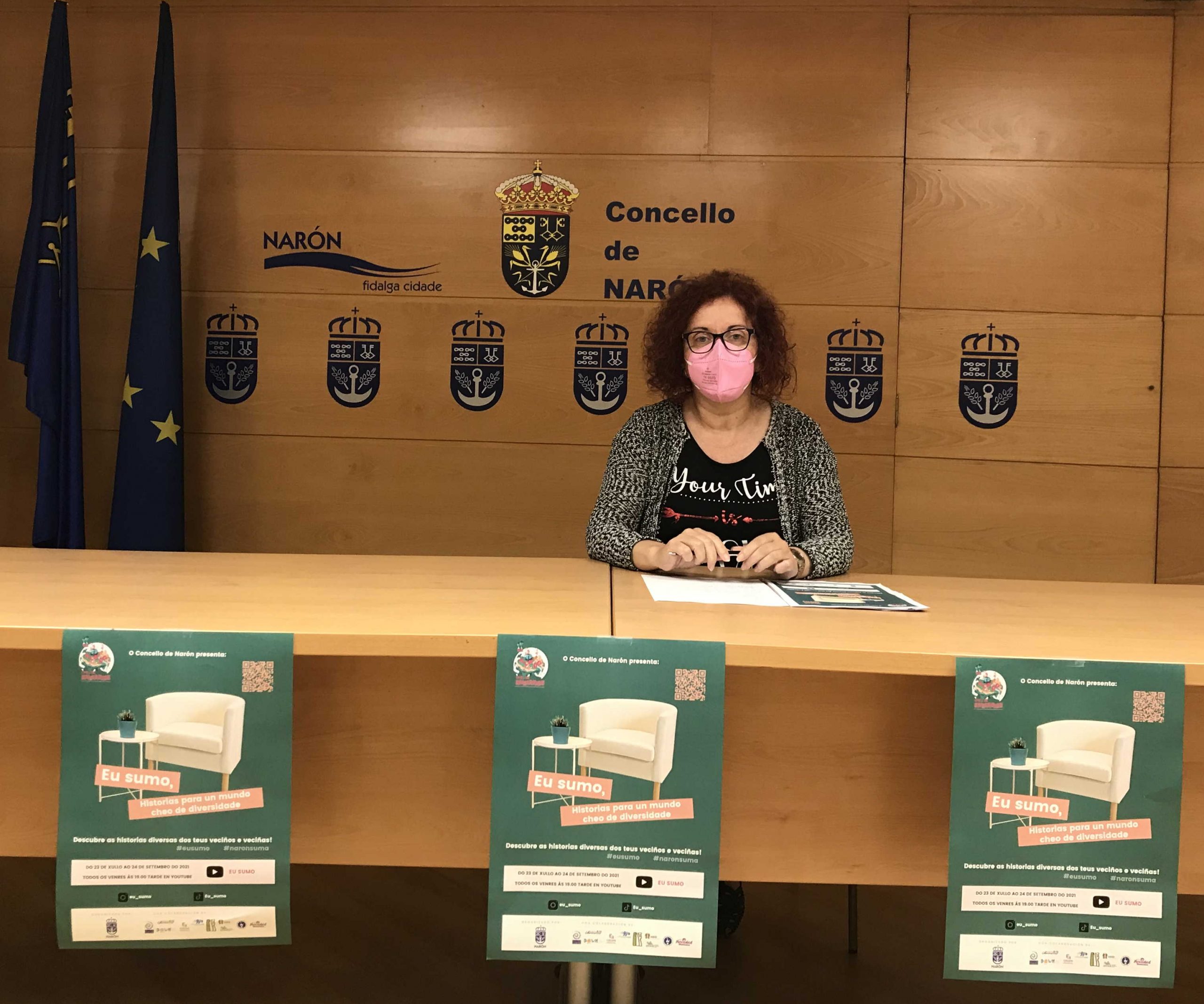 La edil Catalina García presentó hoy el programa