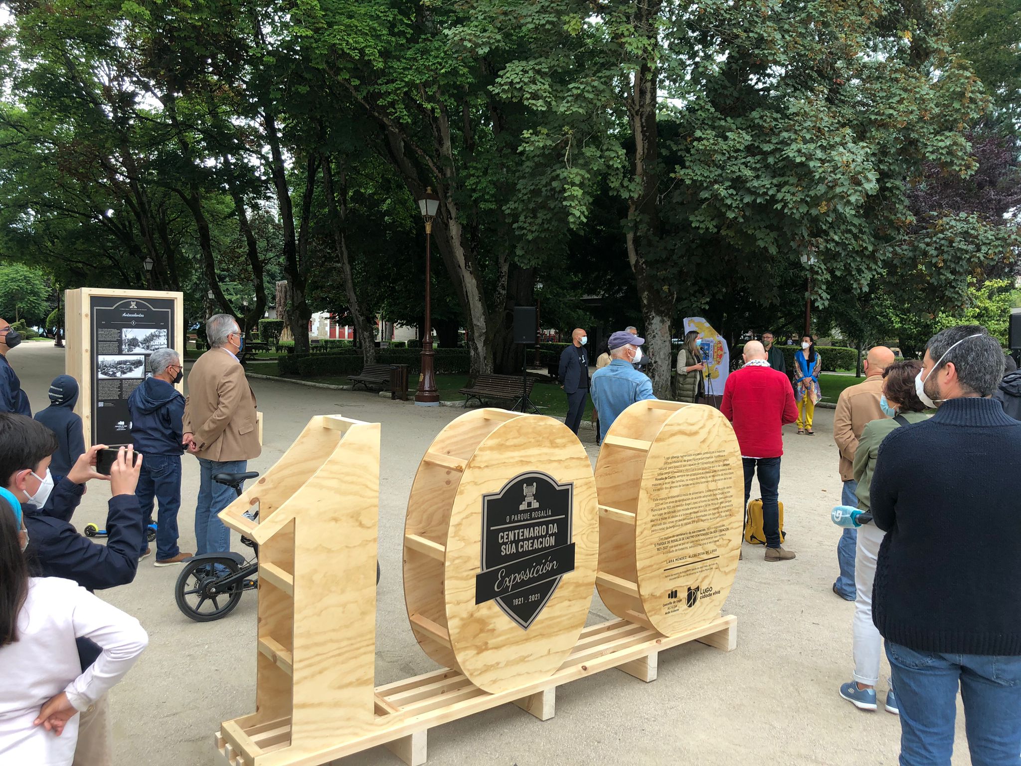 Celebración del centenario. | CONCELLO DE LUGO