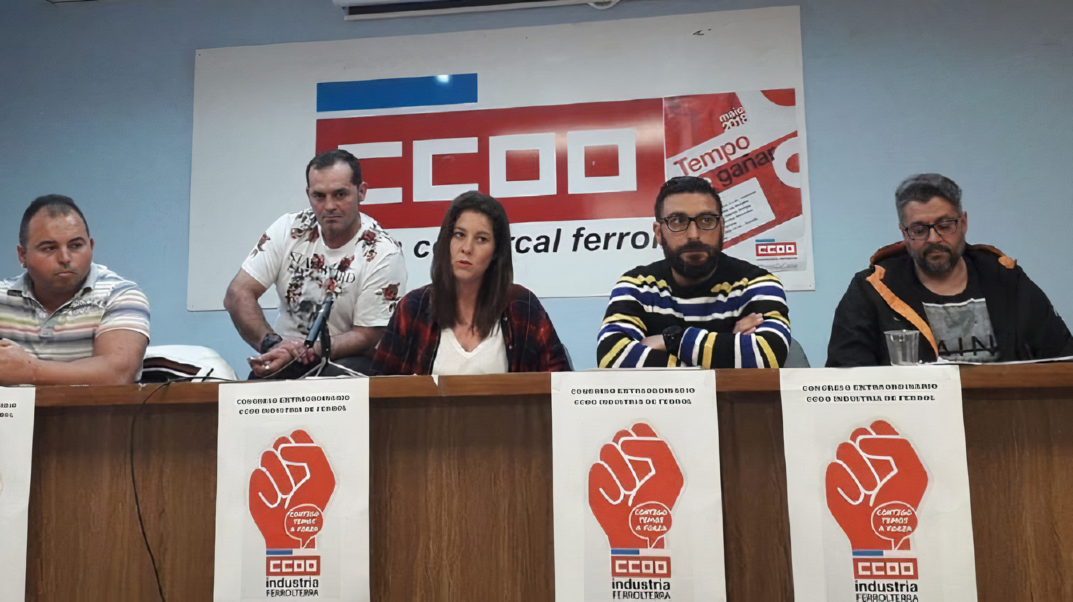 Nuria Fernández, secretario comarcal de Industria de CCOO