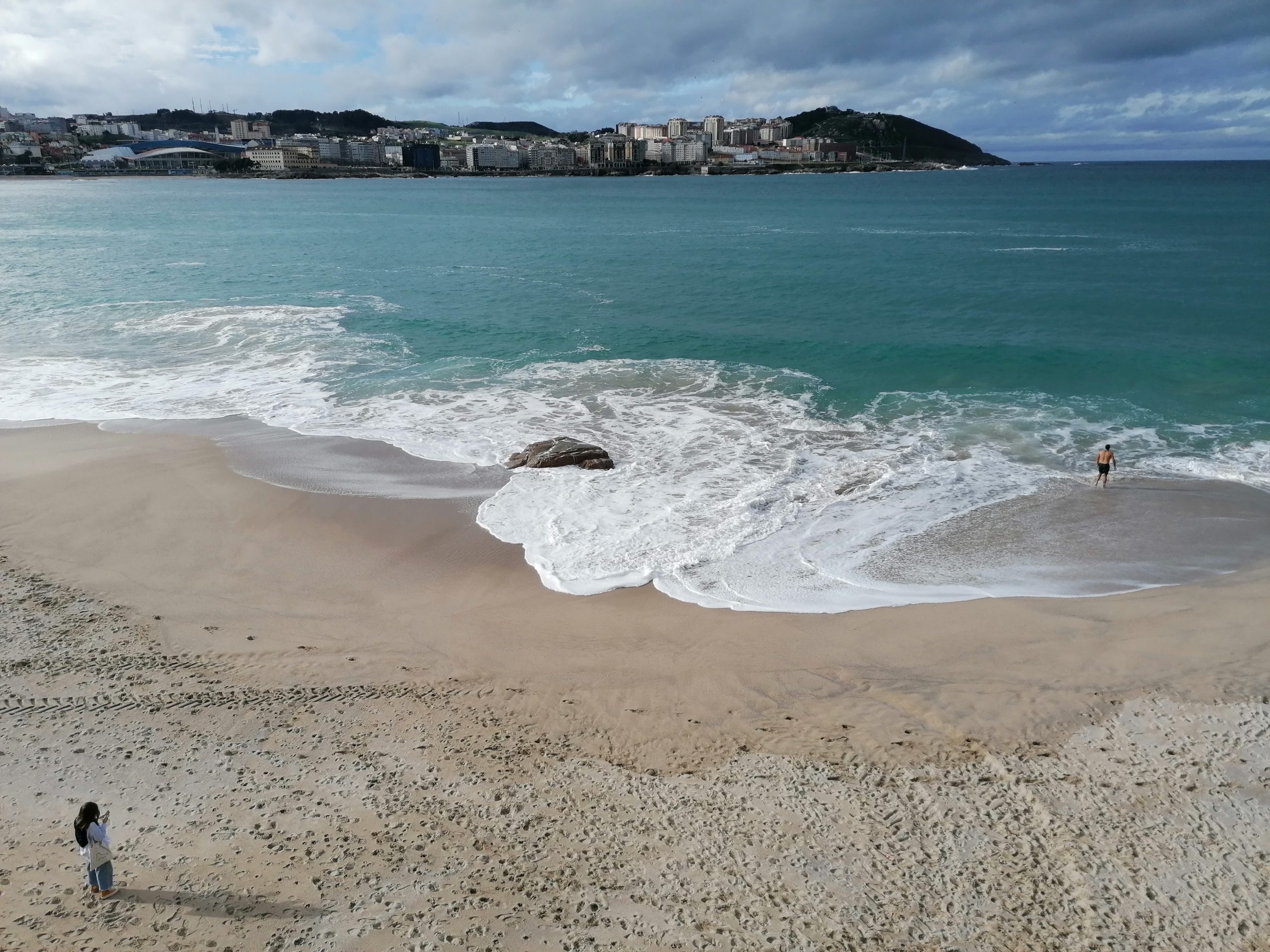 Playa del Orzán de A Coruña