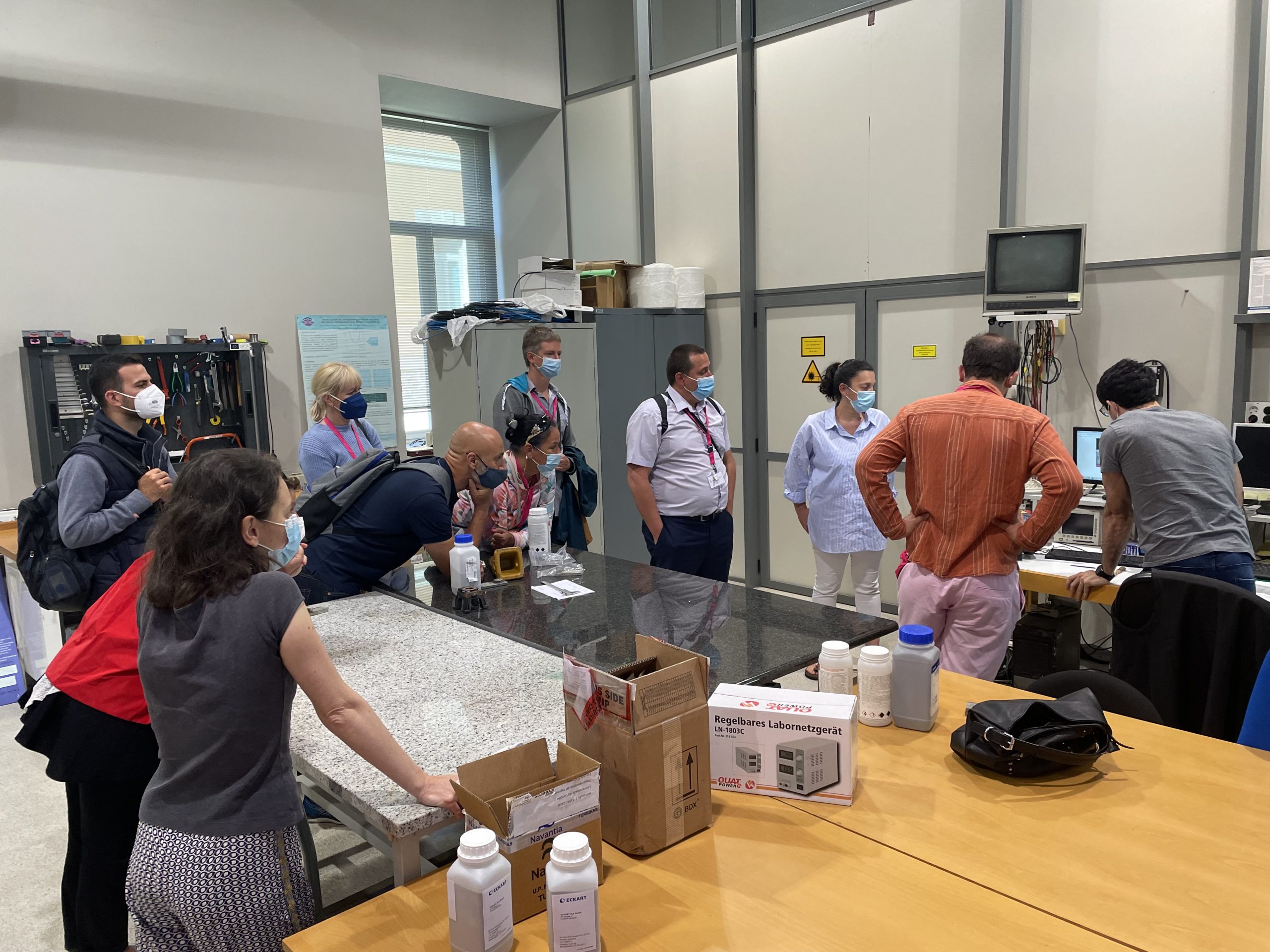 Visita al laboratorio. | UDC