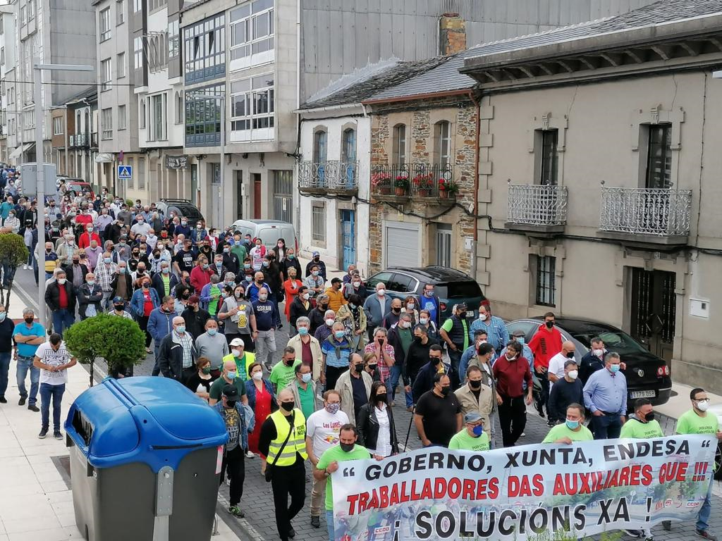 Manifestación en As Pontes | CCOO