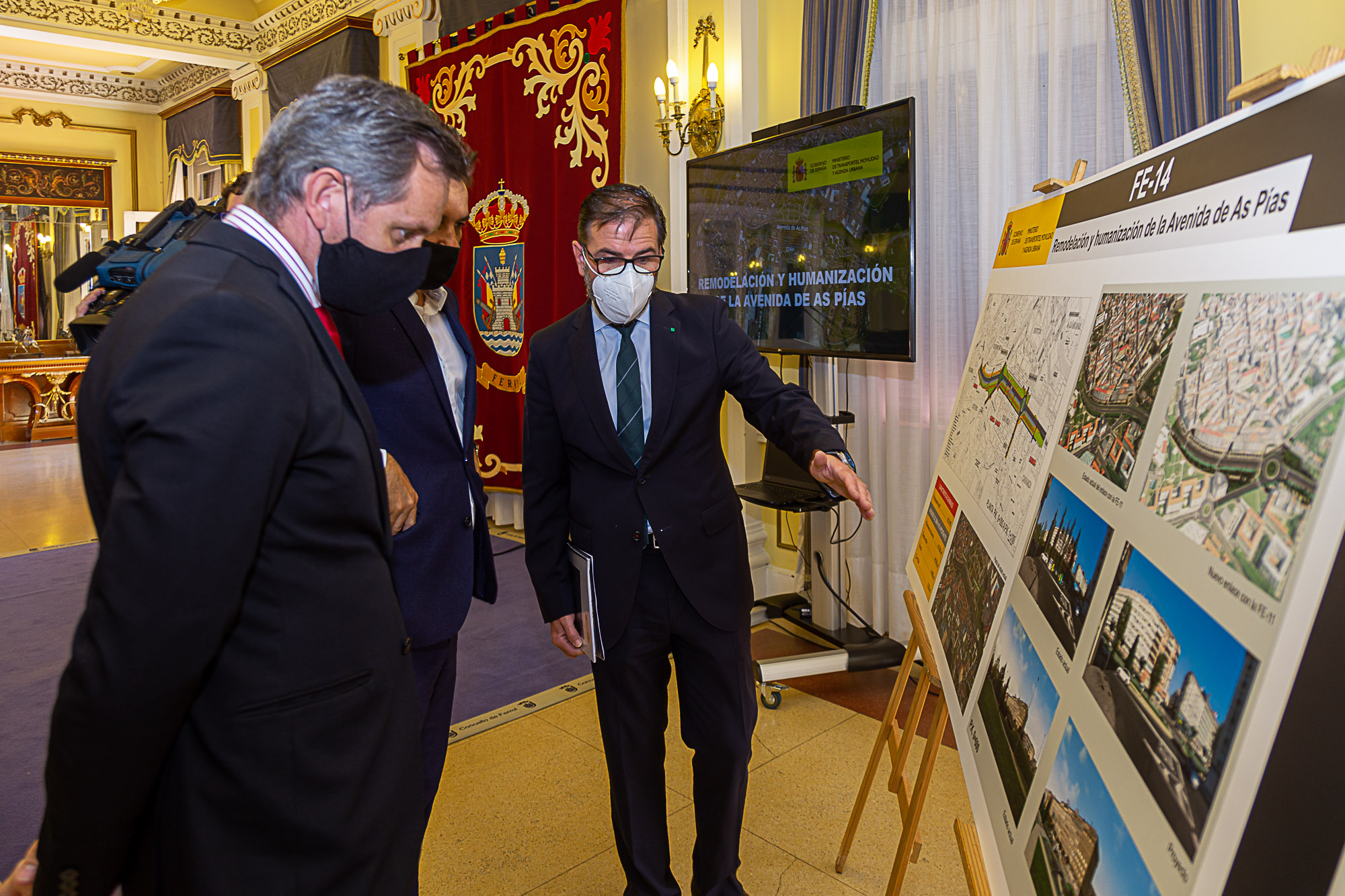 El alcalde de Ferrol, Ángel Mato, presentó el pasado mes de junio este ambicioso proyecto urbanístico