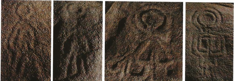 Figuras antropomorfas de Calvela y CHousa daVella,  Grupo Arqueolóxico da Terra de Trasancos, | JOSÉ SALGADO
