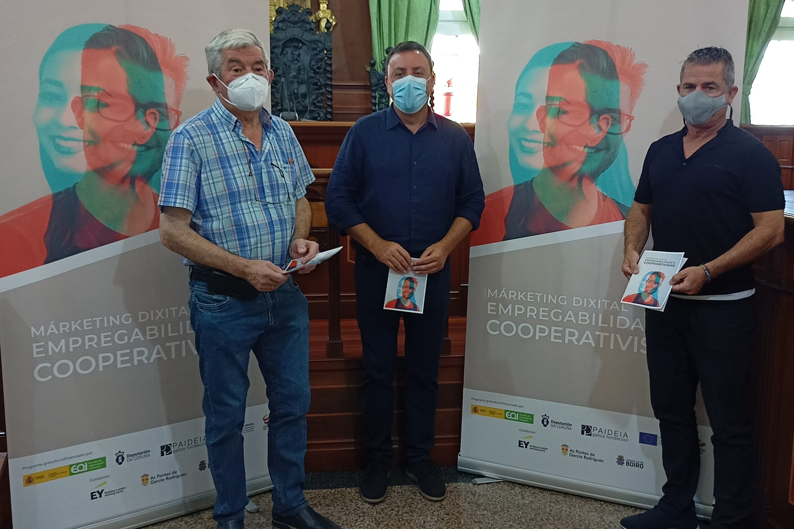 El alcalde de As Pontes, Valentín González Formoso, presenta un curso para jóvenes desempleados | CONCELLO DAS PONTES