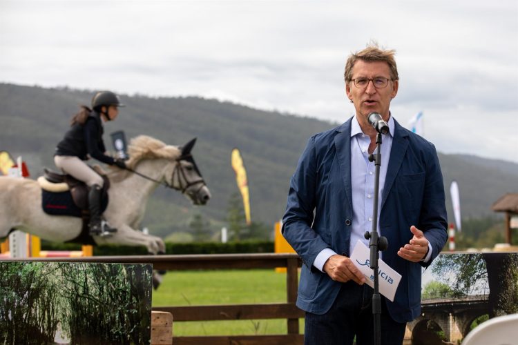 El presidente de la Xunta, Alberto Núñez Feijóo, inaugura Equiocio | XUNTA