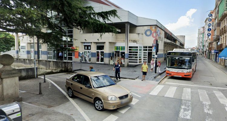 Aparcamiento de la rúa Irmandiños