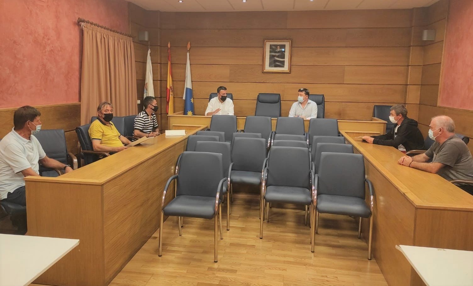 Valentín Gonzalez Formoso apoyó en Cariño las demandas de los pescadores deportivos, que se oponen a la norma de la Xunta | PSOE PROVINCIAL DE A CORUÑA