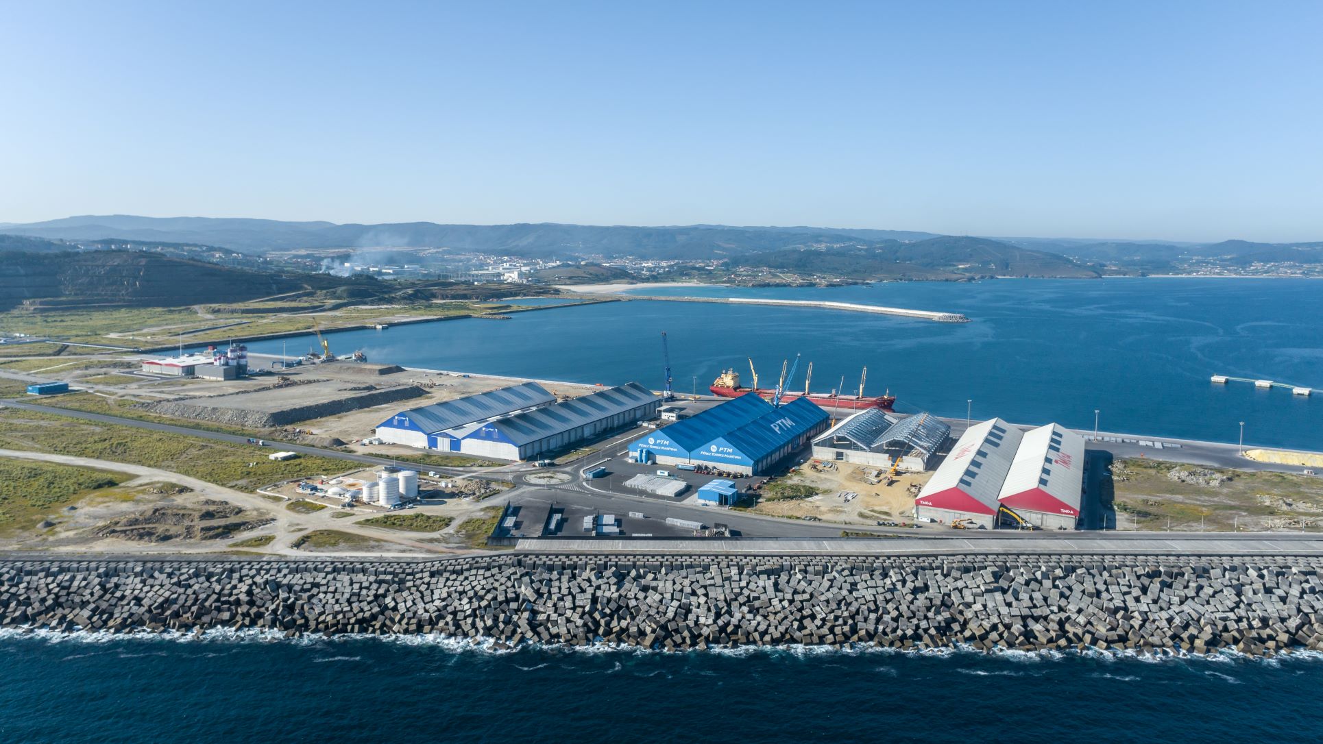 Imagen del Puerto Exterior de A Coruña | AUTORIDAD PORTUARIA DE A CORUÑA