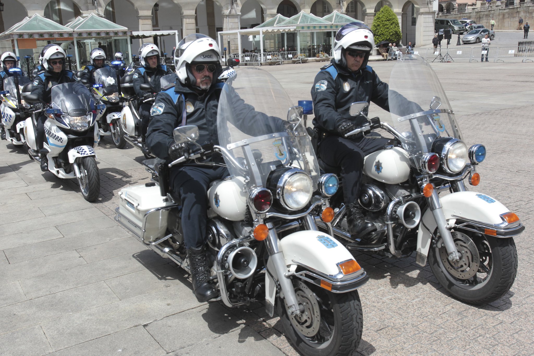 Agentes de la Policía Local de A Coruña
