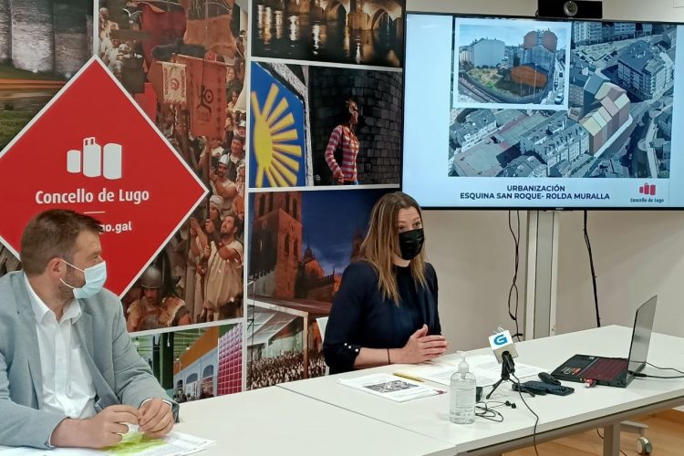 Lara Méndez presenta el proyecto de urbanización de San Roque | AYUNTAMIENTO DE LUGO