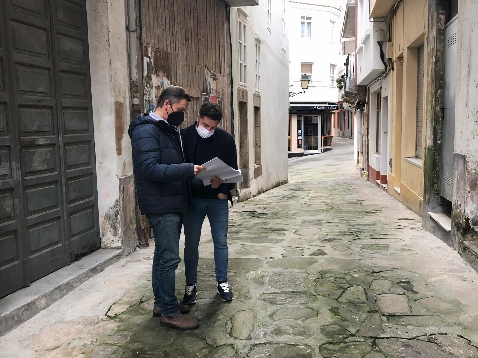 El edil Dani Ríos supervisó in situ el proyecto antes del inicio de los trabajos