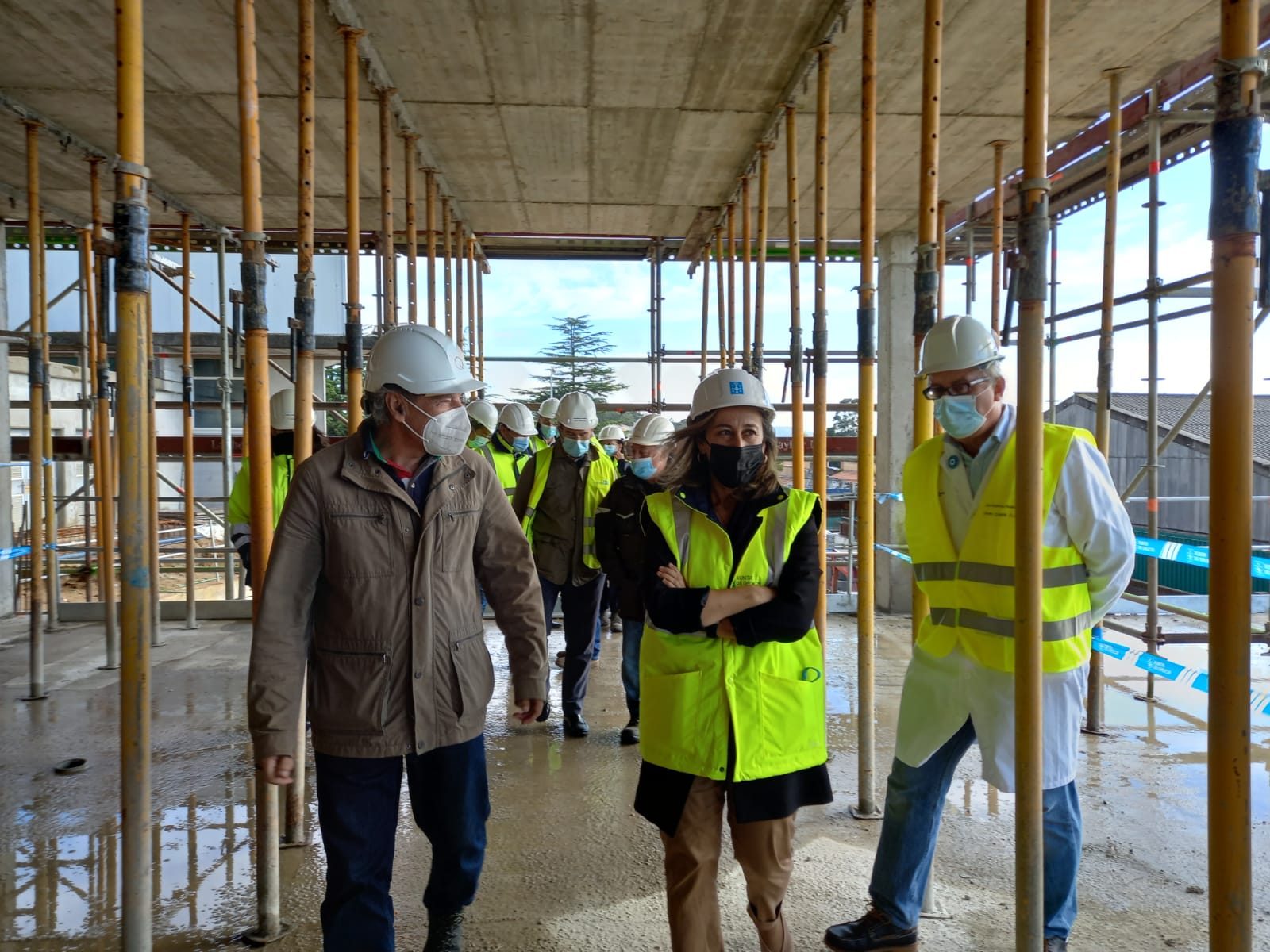 La conselleira de Infraestructuras y Movilidad visitó hoy las instalaciones